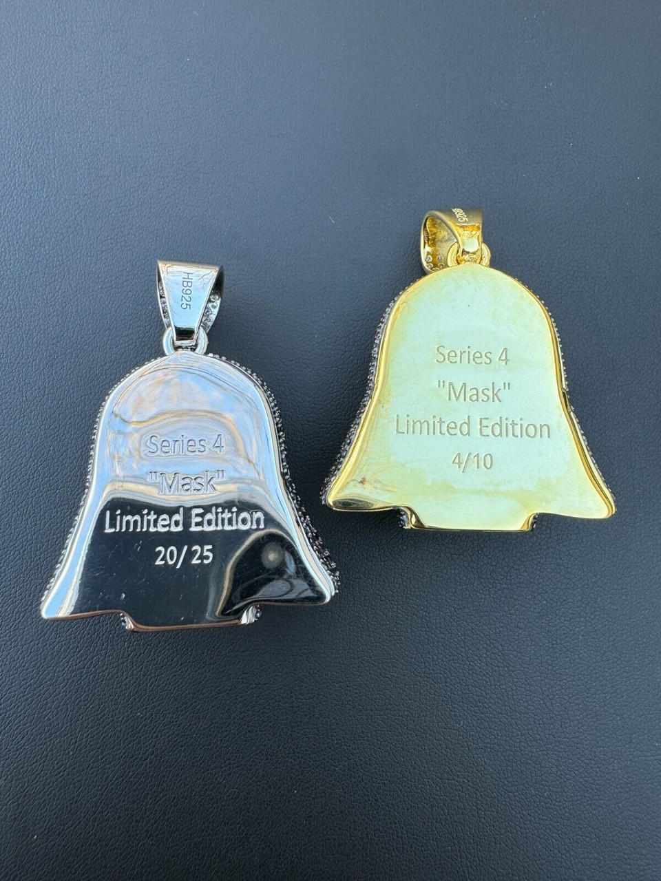 SERIES 4: Limited Edition Moissanite Star Wars "Mask" Pendant HONESTJEWELS